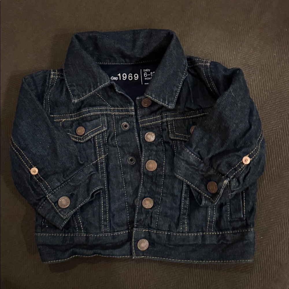 baby GAP 1969 Jean Jacket Lined and  lightly used